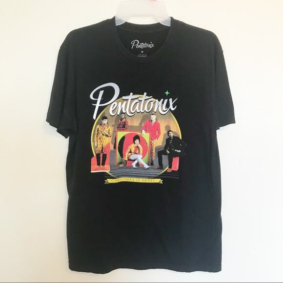 PENTATONIX Christmas Is Here 2018 Tour Unisex Tee Shirt, M - Picture 3 of 8